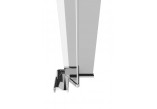 Duschkabine Deante Square quadratisch 90x90 cm - Glas transparent, profil gebürstetes Bronze