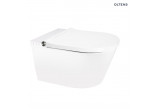 Set Oltens Hamnes Stille Becken WC hängend PureRim mit Schicht SmartClean mit WC-Sitz mit Softclosing