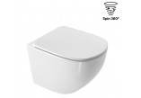 Wand-wc WC Excellent Joker, 47x36mm, bezrantowa, WC-Sitz mit Softclosing, weiß