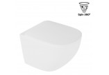 Wand-wc WC Excellent Joker, 47x36mm, bezrantowa, WC-Sitz mit Softclosing, weiß