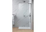 Parawan nawannowy Radaway Modo SL Black PNJ II 70 prawy, Glas transparent, profil schwarz