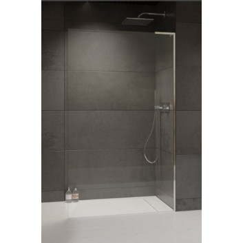 Parawan nawannowy Radaway Modo SL Black PNJ II 70 prawy, Glas transparent, profil schwarz