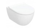 Becken ustępowa Geberit Acanto hängend 51x35 cm, ukryte mocowania, Rimfree - weiß