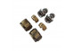 Złączka Imers pex Retro (Set 2 sztuk) - Chrom