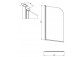 Parawan nawannowy Deante Jasmin 80x140 cm - titanium