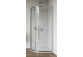 Duschkabine Ravak Blix Slim BLSRV2K+BLSRV2K, złożona z dwóch sztuk Tür prysznicowych, 90x90x195 cm, Glas transparent z warstwą AntiCalc, profil Chrom glänzend