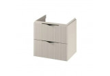 Hängeschrank Cersanit Tirso 59,4x44,7x57,2 cm Unterbau- - kaszmir matt