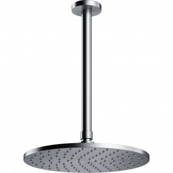 OMNIRES SLIMLINE Kopfbrause mit Arm, ø25 cm - grafit