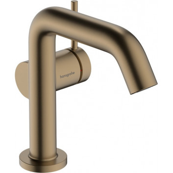 Einhebel- Waschtischarmatur 110 ohne Ablauf-Set, Hansgrohe Tecturis S - Brąz Szczotkowany