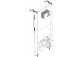 Spültaste Hansgrohe iFrame Element E - gebürstetes Bronze