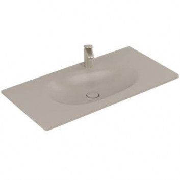Waschtisch mit unterschrank Villeroy & Boch Antao rechteckig 100x50 cm, , ohne Überlauf, mit Schicht CeramicPlus - weiß