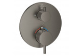 Brausearmatur Grohe Atrio Unterputz, thermostatisch, do obsługi dwóch wyjść wody - brushed hard graphite