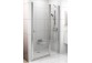 Drzwi wnękowe CSD2-100 Ravak Chrome dwuelementowe, satyna + transparent- sanitbuy.pl