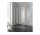 Duschwand Kermi Filia XP Walk-in Wall z podporą ścienną, szer. 75 cm, wys. 200 cm, stabilizator - 45°, silbernes Profil, Glas transparent z KermiClean