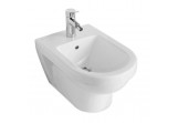 Bidet Villeroy & Boch O.Novo 36x56 cm, hängend, Weiß Alpin Ceramicplus, 1-otworowy, z Überlauf