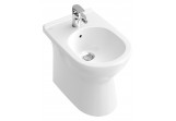 Bidet Villeroy & Boch O.Novo 36x56 cm , stehend Weiß Alpin z Ceramicplus, 1-otworowy, z Überlauf 