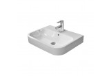 Aufsatzwaschtisch, Duravit Happy D. 60x40 cm, mit 1-Anschluss, Weiß Alpin