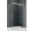 Wand fest Novellini Kali FH 78, zakres regulacji 78-79,5 cm, silbernes Profil, transparentes Glas