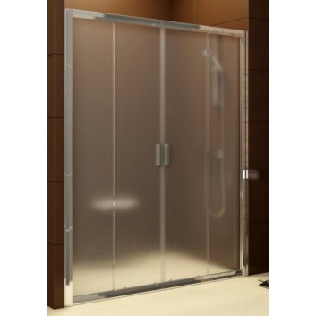 Drzwi prysznicowe BLDP4 190 Ravak Blix, połysk + grape- sanitbuy.pl