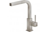 Spültischarmatur Tres Exclusive mit herausziehbarem Auslauf, Stahlowa