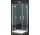 Kabine Sanswiss PUR pue2p wejście Narożne 120 cm, Teil links, profil Chrom, transparentes Glas (montaż z profilem)
