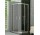 Kabine Sanswiss top- Line ted2 wejście Narożne z drziami otwieranymi 70 cm, Teil rechts, silbern matt, transparentes Glas