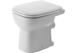 Becken Duravit D-Code 35x48 cm, stehend mit Ablage