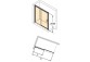 tür suwane huppe aura elegance , 900 x 900 mm, glas silbern matt , transparent- sanitbuy.pl