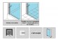 tür suwane huppe aura elegance , 900 x 900 mm, glas silbern matt , transparent- sanitbuy.pl