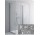 Tür für die Wand Radaway Fuenta New KDJ+S 80 cm, Chrom, transparentes Glas EasyClean, 384021-01-01R