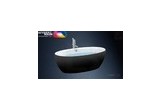 Badewanne MARCOONI VSA-31BL 180x95 cm, freistehend, schwarz