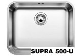 Komora Blanco SUPRA 500-U, abgehängt, gebürsteter Stahl 