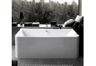 Badewanne zur Wandmontage Duravit P3 Comforts 180x80 cm mit integrierter Verkleidung.