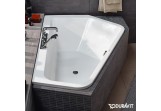 Badewanne Acryl- Duravit Paiova 177x130 cm Eck- links