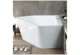 Badewanne Acryl- Duravit Paiova 177x130 cm Eck- links mit integrierter Verkleidung