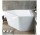 Badewanne Acryl- Duravit Paiova 177x130 cm Eck- links mit integrierter Verkleidung