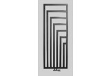Grzejnik Terma Angus Vertical 114x36 cm - weiß/ Farbe