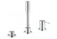 Bateria wannowa Grohe Essence stojąca, wys. 251 mm, chrom, 3-otworowa- sanitbuy.pl