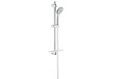 Set mit Stange Dusch- Grohe Euphoria 110 Massage zur Wandmontage, wys. 470 - 620 mm, Chrom, 3 strumienie