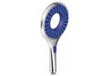 Handbrause GROHE Rainshower® Icon 150 górny, Chrom/niebieski, 2 strumienie, bez ogranicznika przepływu