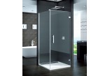 Tür ronal PUR PUR1 für die nische schwing- do 2000 mm, links, Chrom, transparentes glas- sanitbuy.pl