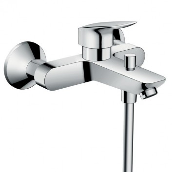 Bateria wannowa 1-uchwytowa Hansgrohe Logis dł. 166 mm, natynkowa, chrom, rozstaw 153 mm- sanitbuy.pl