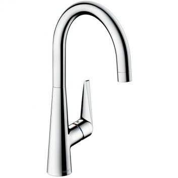 Bateria kuchenna 1-uchwytowa Hansgrohe Talis S 200 wys. 400 mm, chrom, wyciągana wylewka- sanitbuy.pl