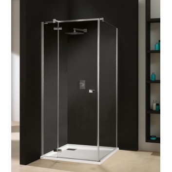 Tür dusch- 90 cm mit festem Element ronal Pur light - rechts- sanitbuy.pl