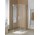 Eckeinstieg Kermi Filia XP 2-teilig, Pendel-, z Festfelder - rechts Hälfte, szer. 90 cm, wys. 200 cm, silbernes Profil, Glas transparent z KermiClean 