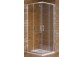 Duschkabine mit eckeinstieg Hüppe ena 2.0 Tür Schiebe- 2-teilig, selbern glänzend, transparent Anti-Plaque- sanitbuy.pl