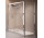 Tür Dusch- Schiebe- Novellini Kuadra 2P 120-126 cm links , profil Chrom, transparentes Glas 