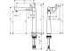 Waschtischarmatur 1-uchwytowa Hansgrohe Talis S 250, Chrom, wys. 343 mm, Set Ablauf-- sanitbuy.pl