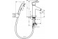 Set Bidette Hansgrohe Talis E wys. 220 mm, Chrom, Abfluss Push-Open G 1 1/4"- sanitbuy.pl
