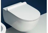 Becken WC hängend + WC-Sitz mit Softclosing Flaminia APP weiß, 54 x 36 cm, ohne Beschichtung- sanitbuy.pl